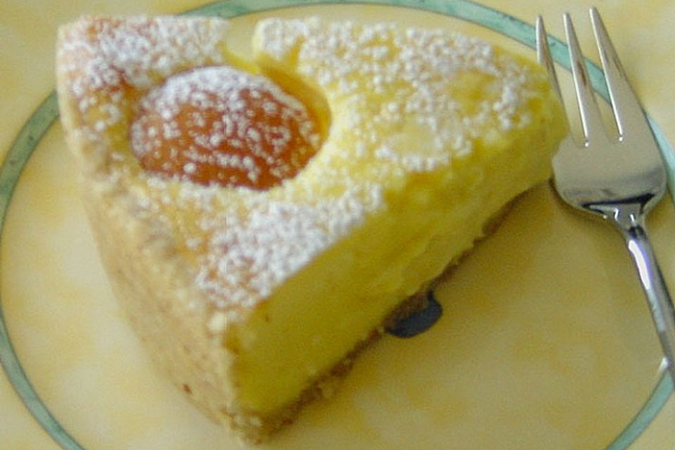 Aprikosen - Käsekuchen