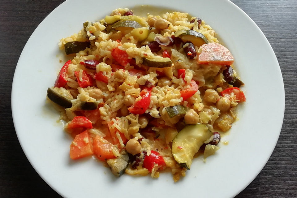 Vegetarisches Gemüsecurry Vegetarisches Gemüsecurry