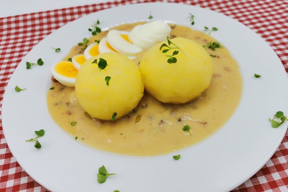 Nicoises Kartoffelknödeln