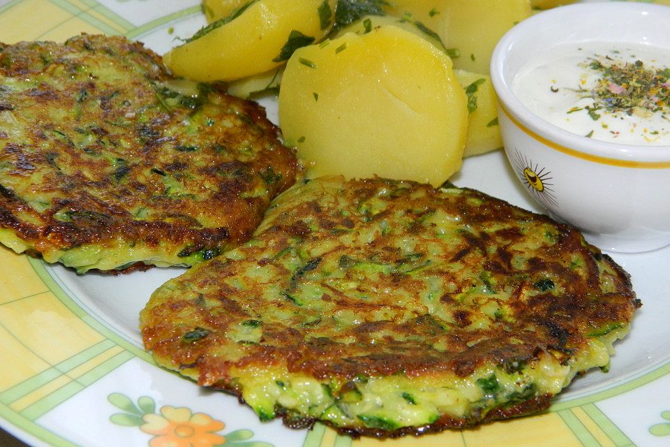 Zucchini-Puffer