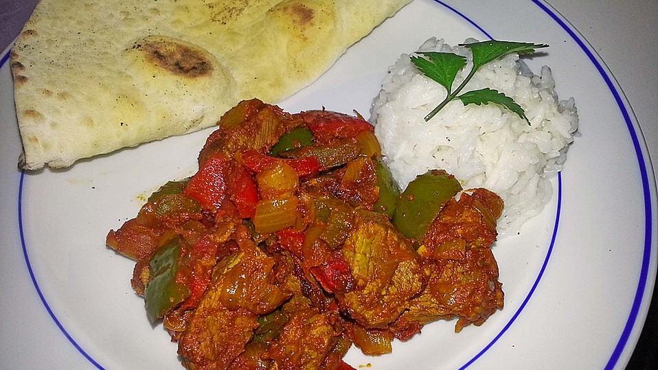 Indisches Hähnchen Jalfrezi von insider