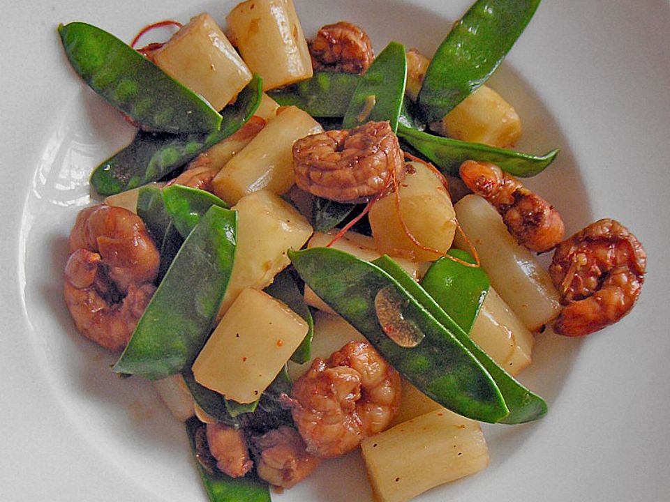 Spargel - Garnelen - Salat von osslowsky| Chefkoch