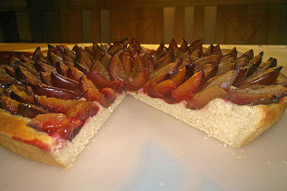 Pflaumenkuchen vom Blech