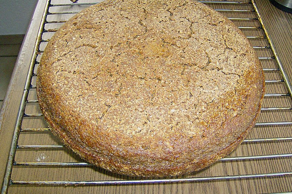 Einfaches Vollkorn - Sauerteigbrot, klein