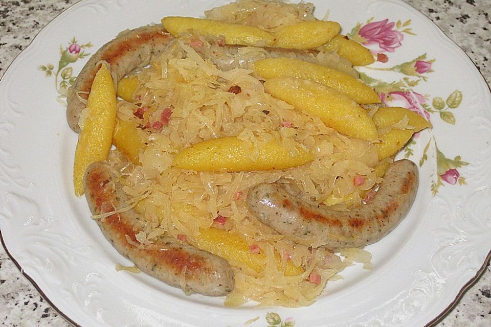 Schupfnudel-Krautpfanne