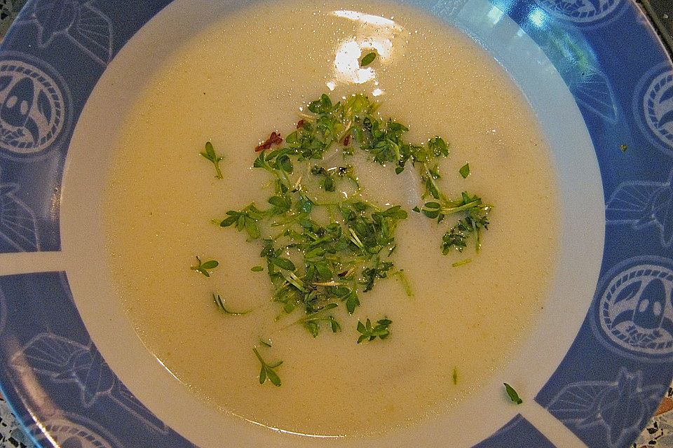 Spargelsuppe