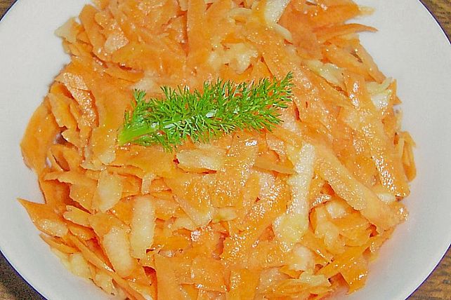 Möhren - Apfel - Rohkostsalat von sam23| Chefkoch
