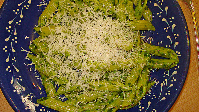 Penne mit Bärlauch - Pesto von Alisea75