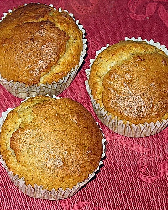 Honig - Nuss - Zitrone Muffins