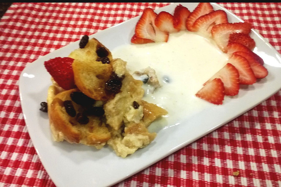 Brot und Butter - Pudding