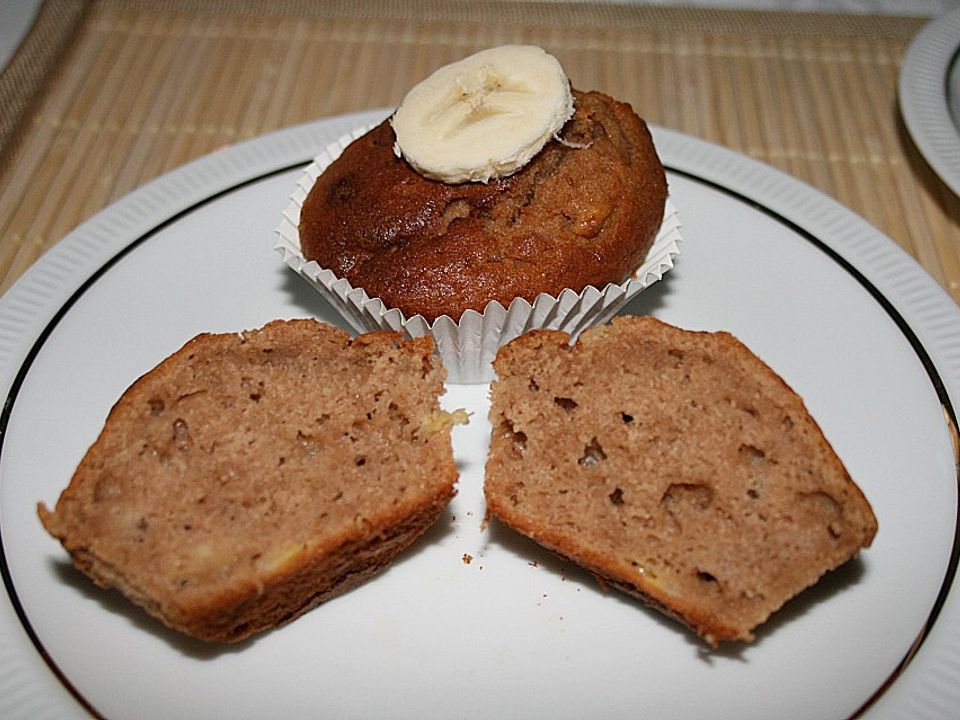 Schoko - Bananen - Muffins von kaddiey| Chefkoch