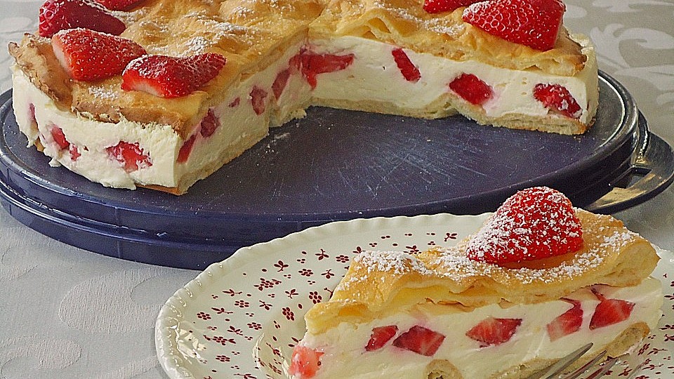 Erdbeer - Flocken - Torte von hobbykoechin| Chefkoch