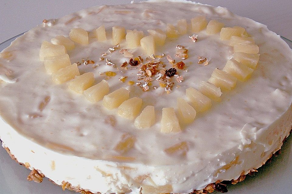 Ananas - Müsli - Torte