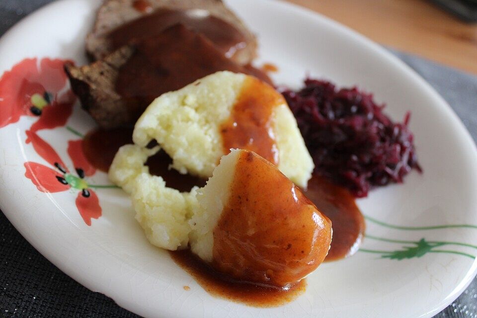 Surina's seidene Kartoffelklöße aus gekochten Kartoffeln