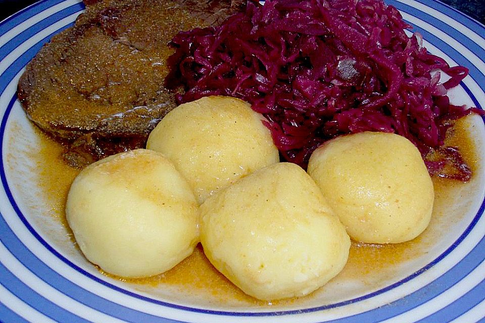 Surina's seidene Kartoffelklöße aus gekochten Kartoffeln