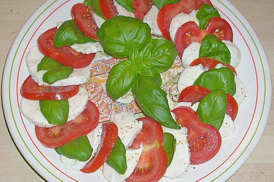 Warmer Caprese - Salat