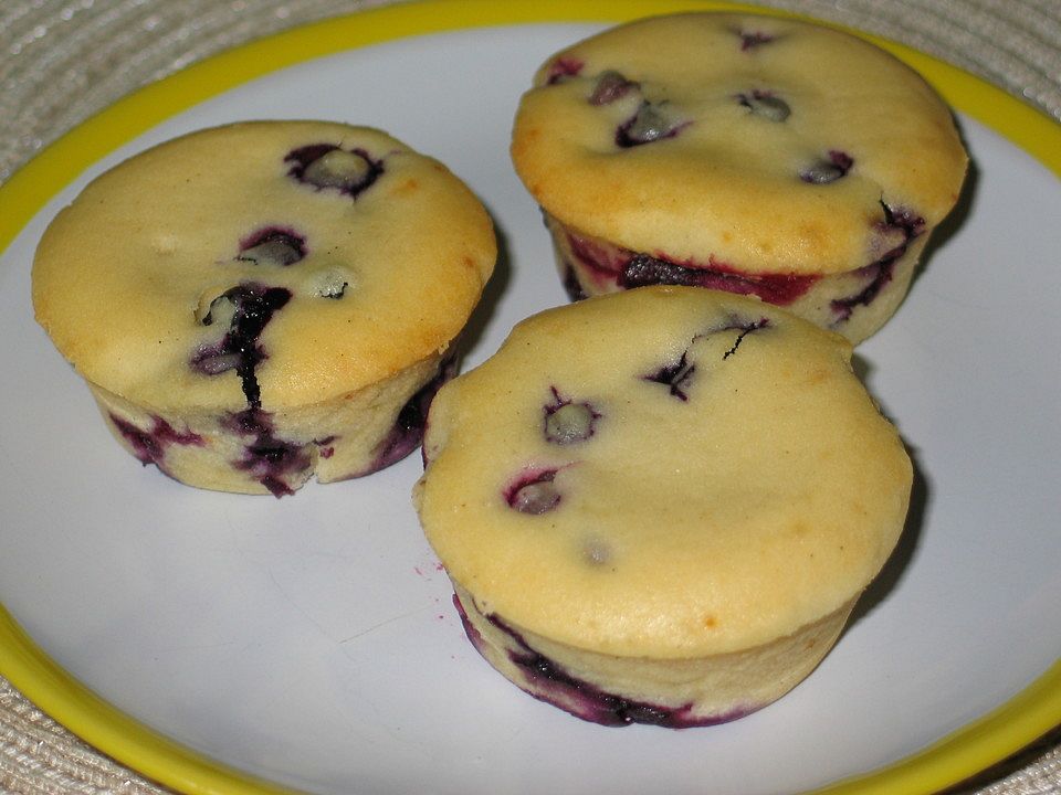 Heidelbeer - Vanille Muffins von Bezwinger| Chefkoch