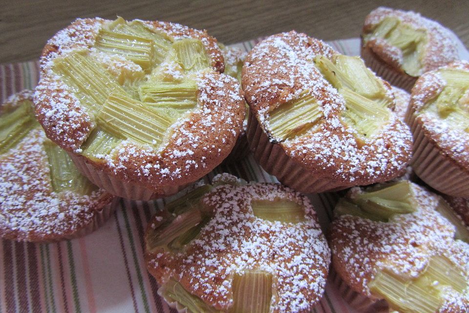 Rhabarber Muffins