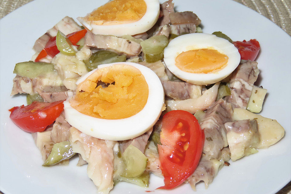 Oberbayerischer Räucherfischsalat