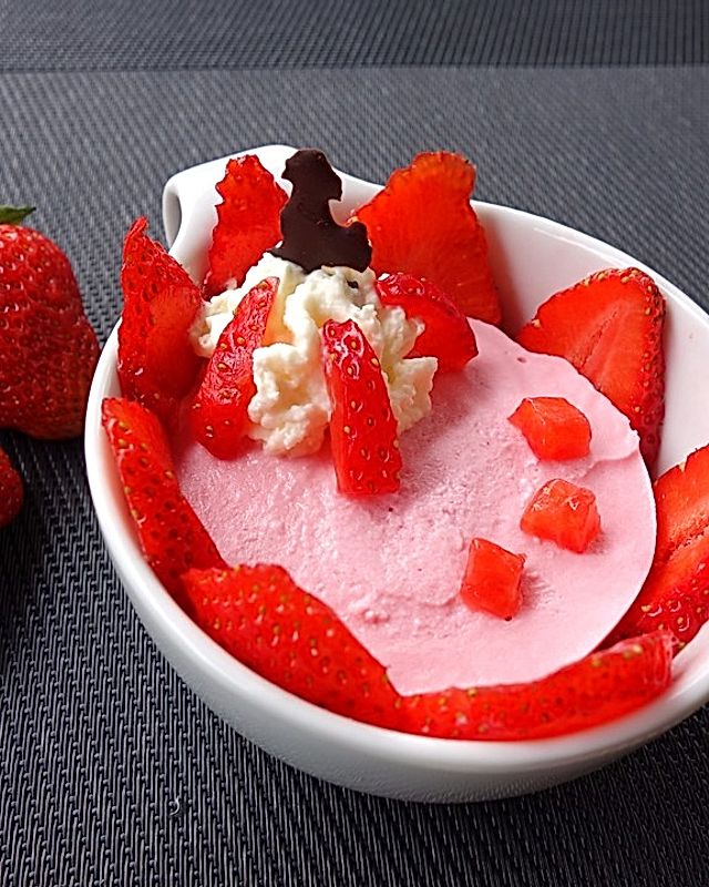Erdbeer - Joghurtcreme