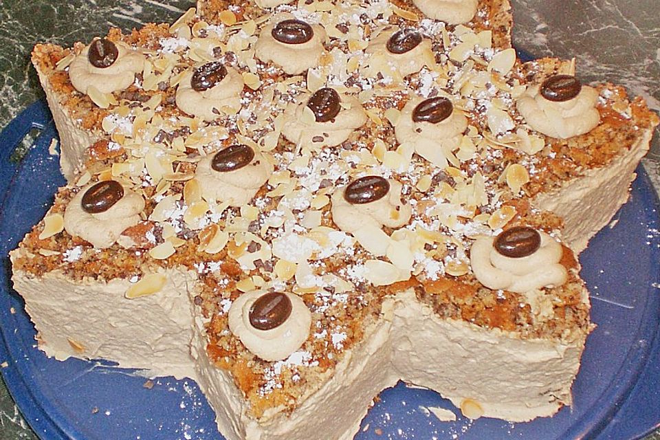 Eiskaffee - Sahne Torte