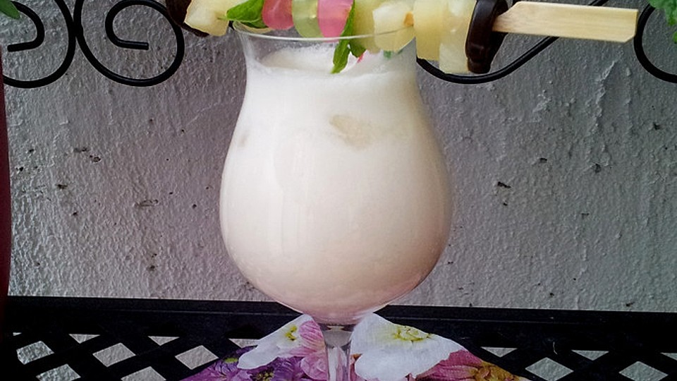 Alkoholfreier pina colada