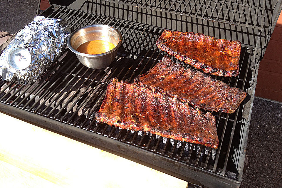 Spareribs mit amerikanischer BBQ-Sauce