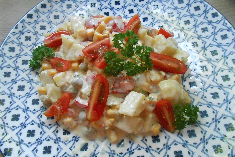 Leichter Kartoffelsalat