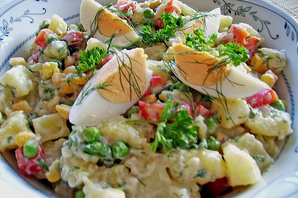 Leichter Kartoffelsalat