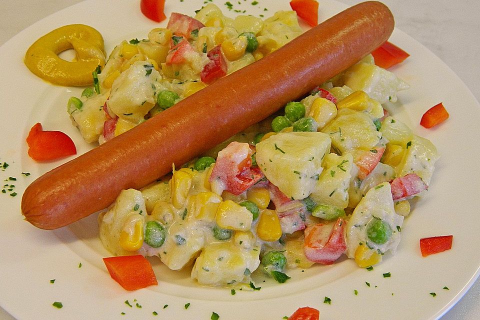 Leichter Kartoffelsalat