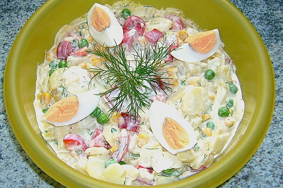 Leichter Kartoffelsalat