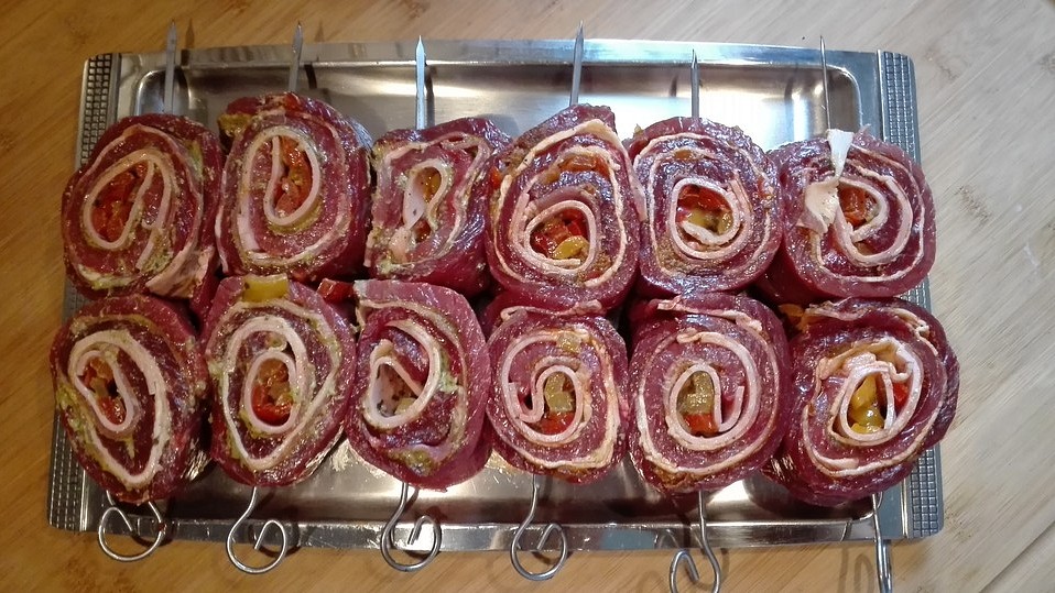 Rouladenspieße für den Grill von Herta Rouladenspieße für den Grill von Herta