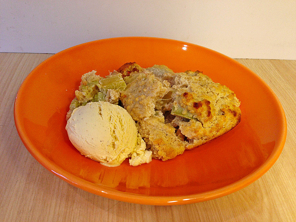 Rhabarberauflauf von schnickschnack| Chefkoch Rhabarberauflauf von schnickschnack| Chefkoch