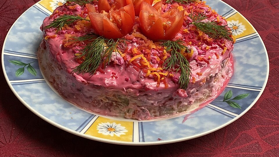 Russischer Schichtsalat von Maggilette| Chefkoch