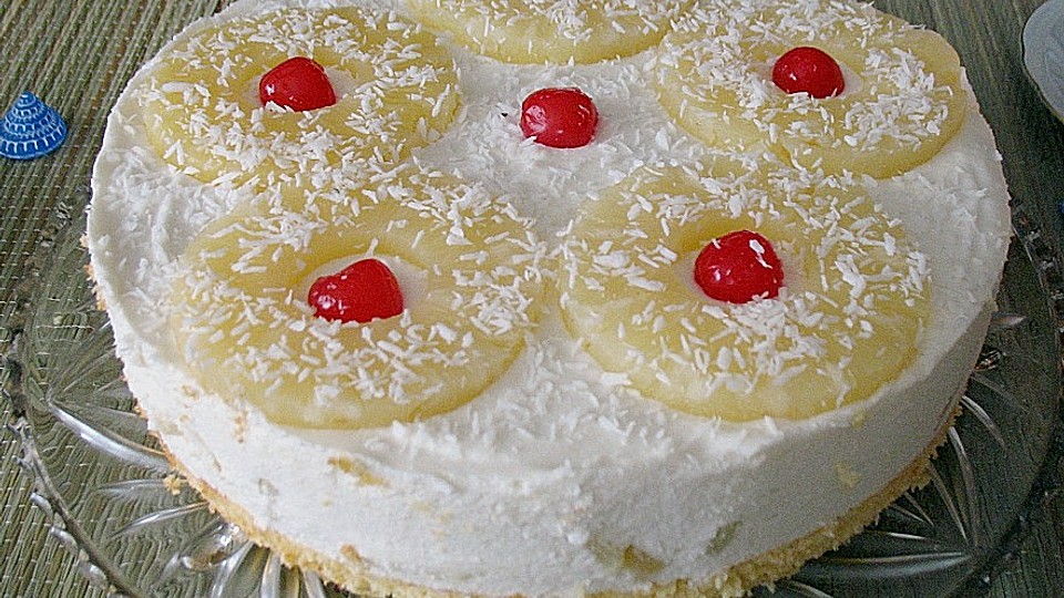 Ananas Kase Sahne Torte Von Sylv1802 Chefkoch 