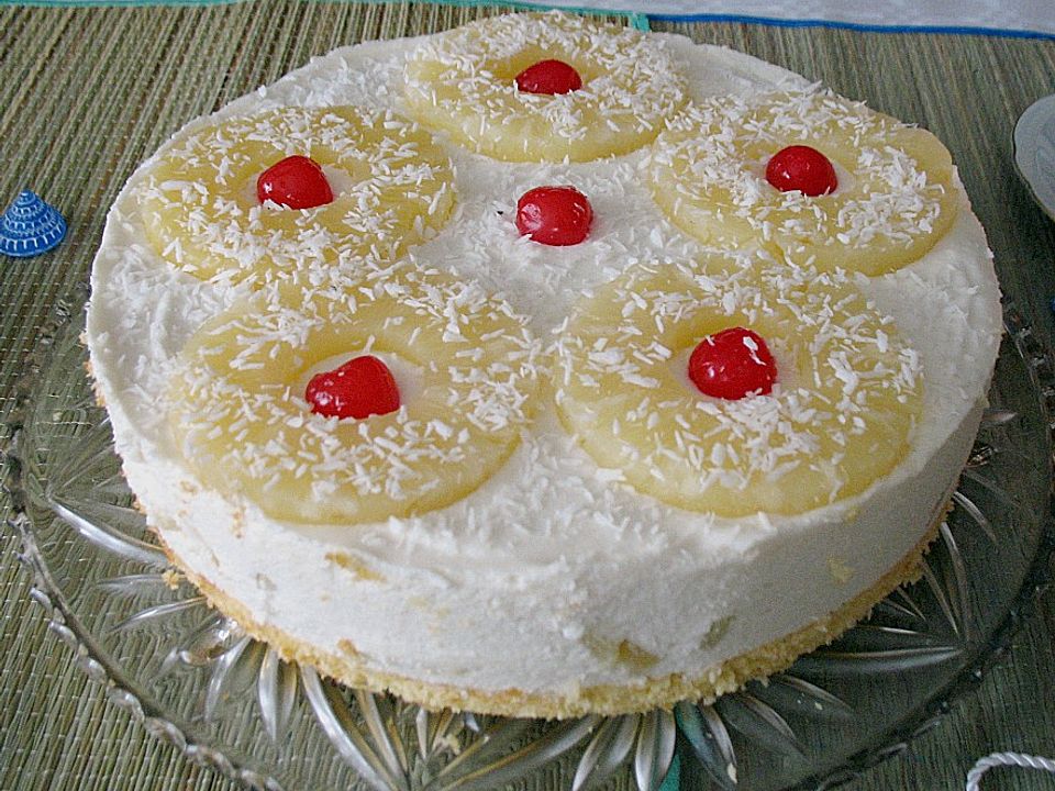 Ananas - Käse - Sahne - Torte von Sylv1802| Chefkoch