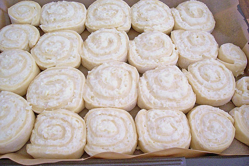 Puddingschnecken - Kuchen Puddingschnecken - Kuchen