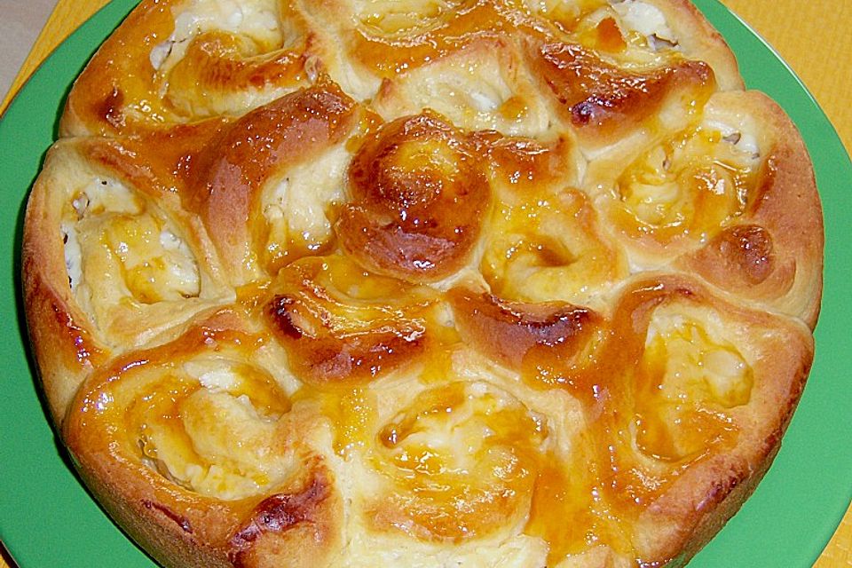 Puddingschnecken - Kuchen Puddingschnecken - Kuchen