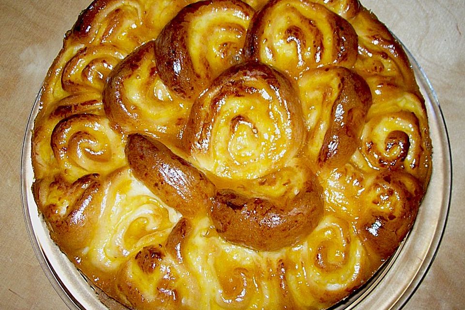 Puddingschnecken - Kuchen Puddingschnecken - Kuchen