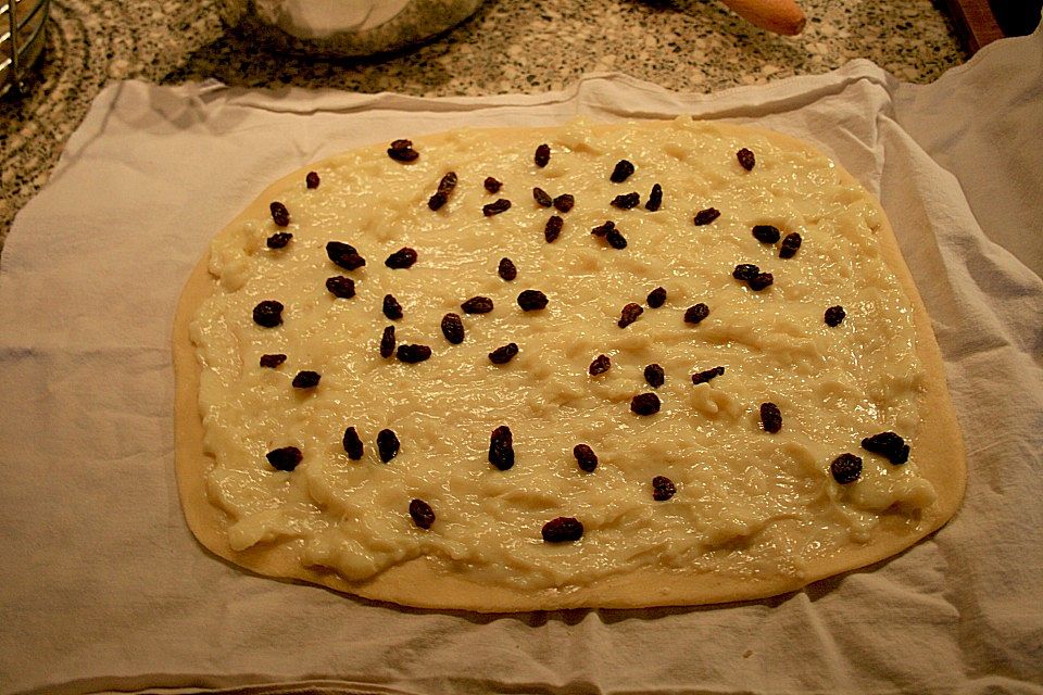 Puddingschnecken - Kuchen Puddingschnecken - Kuchen
