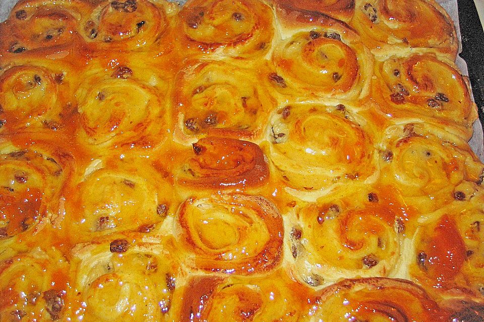 Puddingschnecken - Kuchen Puddingschnecken - Kuchen