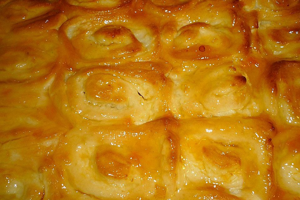 Puddingschnecken - Kuchen Puddingschnecken - Kuchen