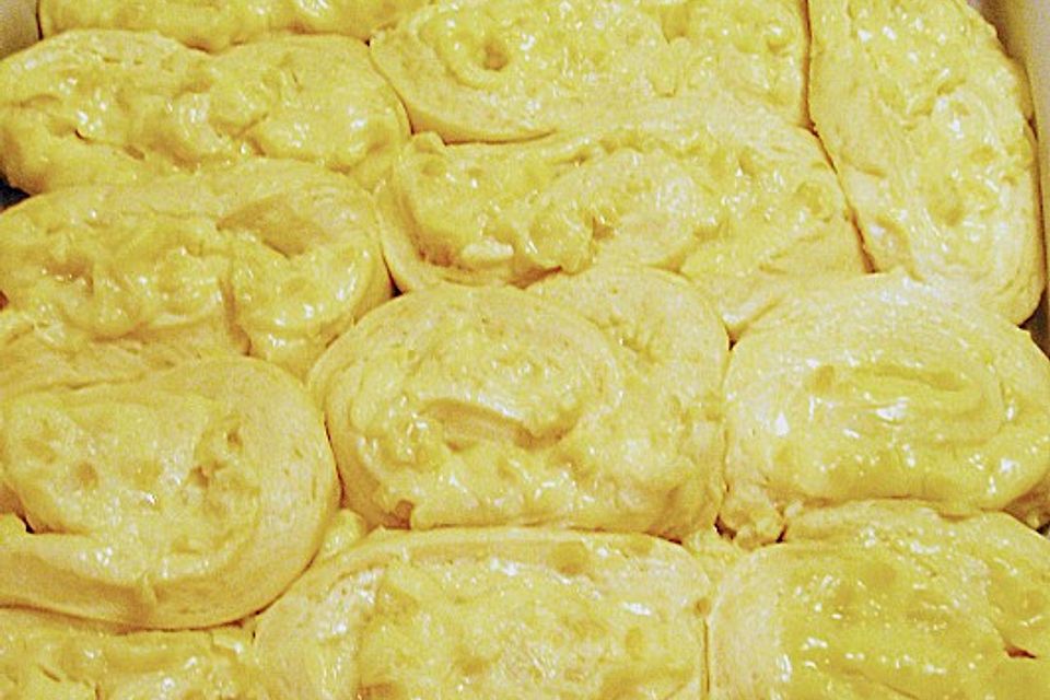 Puddingschnecken - Kuchen Puddingschnecken - Kuchen