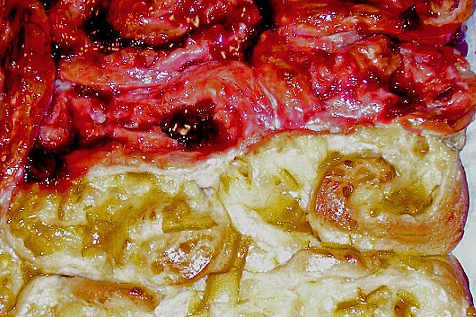 Puddingschnecken - Kuchen Puddingschnecken - Kuchen