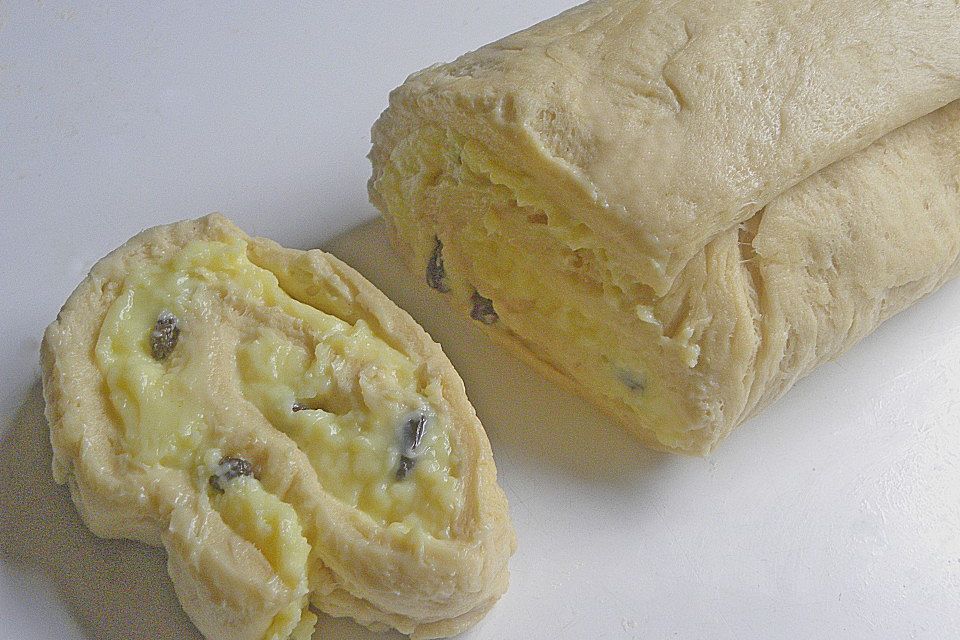 Puddingschnecken - Kuchen Puddingschnecken - Kuchen