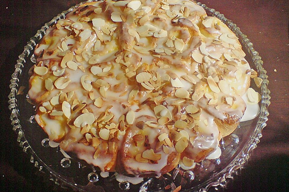 Puddingschnecken - Kuchen Puddingschnecken - Kuchen