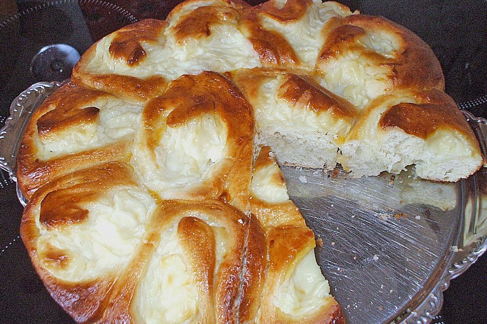 Puddingschnecken - Kuchen Puddingschnecken - Kuchen