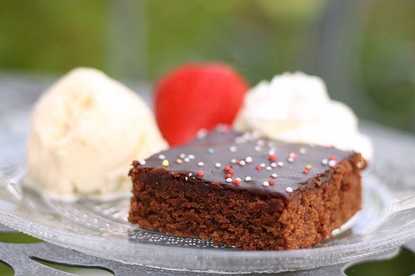 Schokoladentraum-Blechkuchen von nutellaconny | Chefkoch