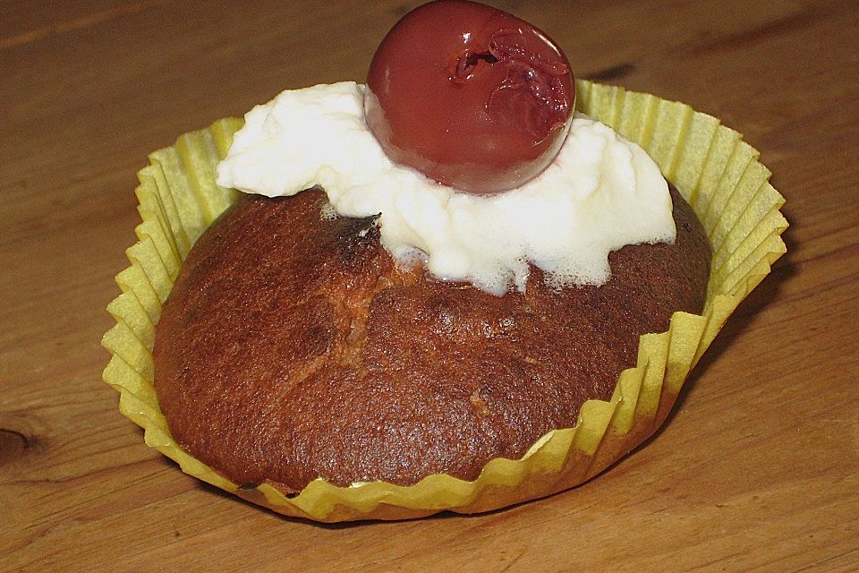 Schwarzwälder - Kirsch - Muffins