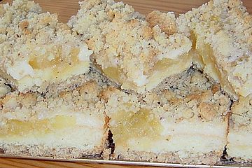 Pudding - Apfel - Kuchen